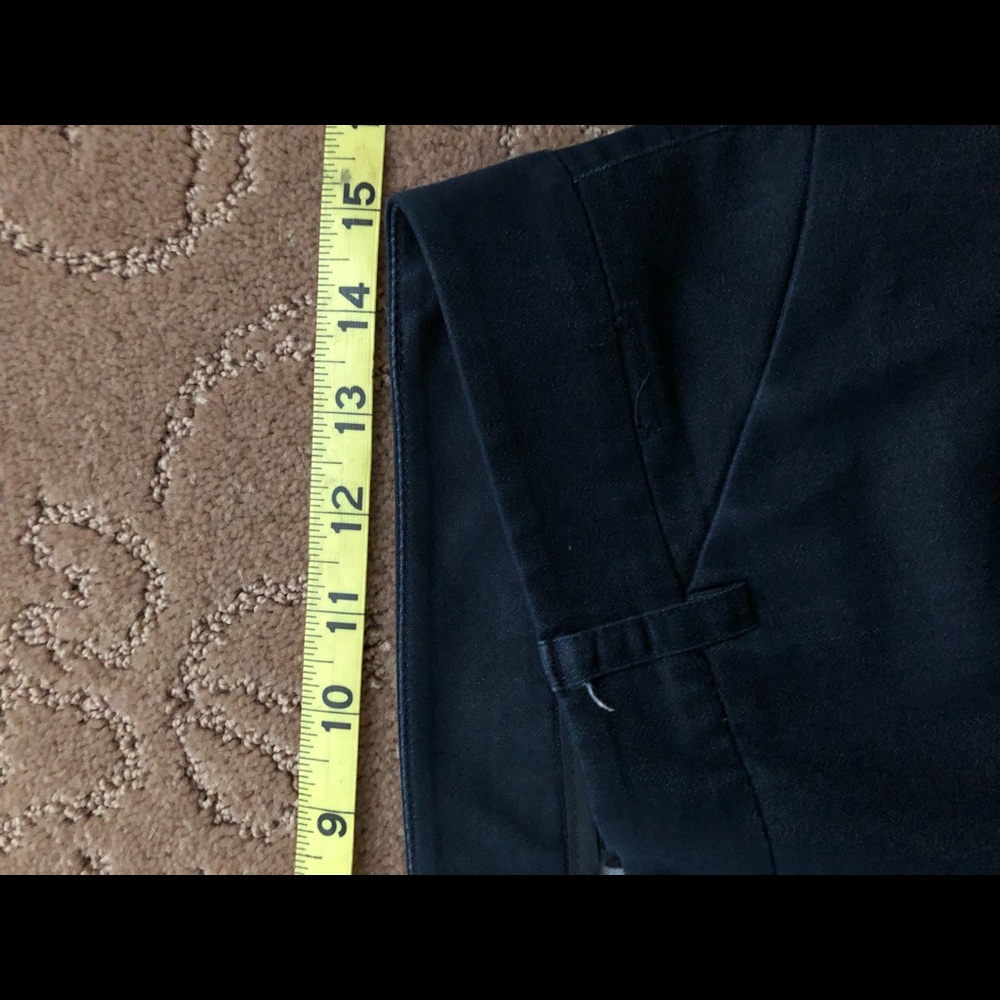 NY & Co. blue slacks. front&back pockets. Size 8. photo measurements.